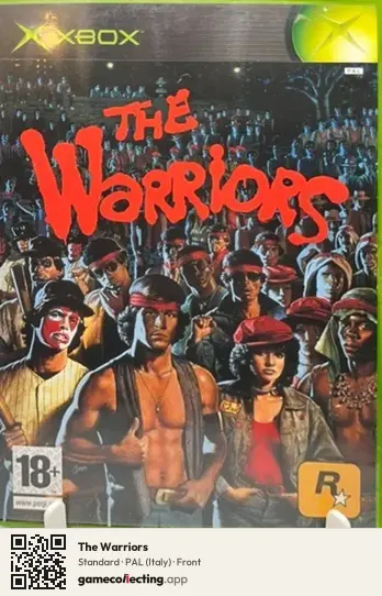 The Warriors Xbox, Italy box front