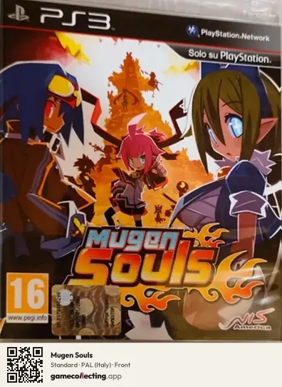 Mugen Souls PlayStation 3, Italy box front