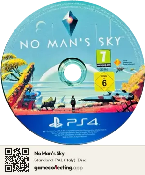 No Man's Sky PlayStation 4, PAL disc