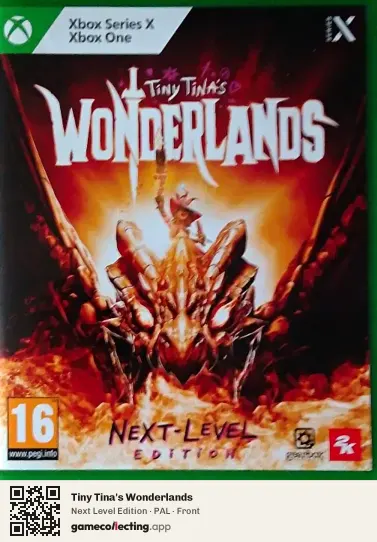 Tiny Tina's Wonderlands Xbox One, PAL box front