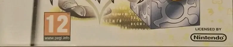 Kingdom Hearts Re:coded, the PEGI square on its front