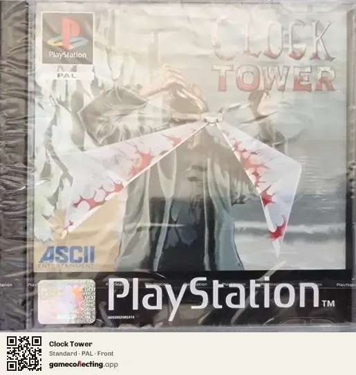 Clock Tower PlayStation, PAL box front