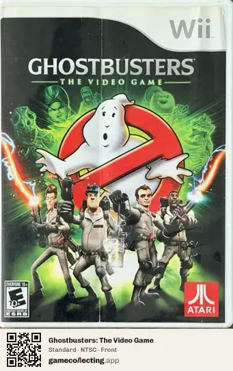 Ghostbusters: The Video Game Nintendo Wii, NTSC box front