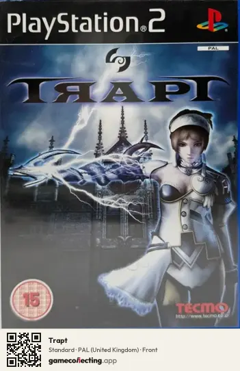 Trapt PlayStation 2, United Kingdom box front