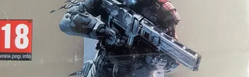 Killzone: Shadow Fall, the PEGI square on its front