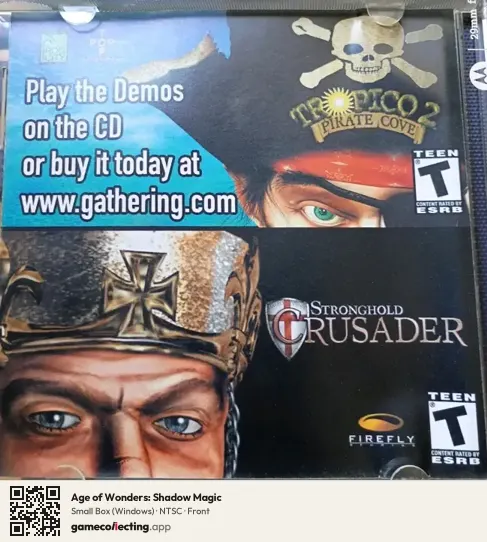 Age of Wonders: Shadow Magic Computer, NTSC box front