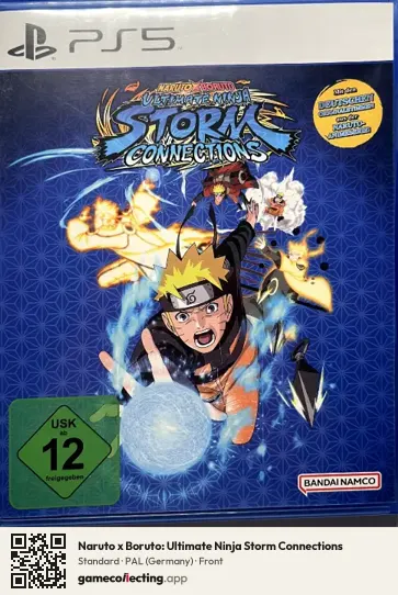 Naruto x Boruto: Ultimate Ninja Storm Connections PlayStation 5, Germany box front