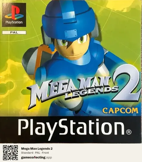 Mega Man Legends 2 PlayStation, PAL box front