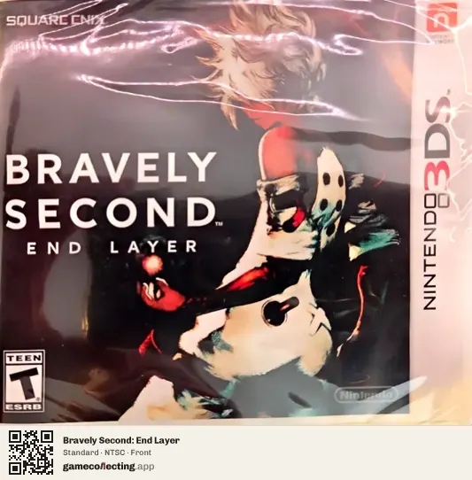 Bravely Second: End Layer Nintendo 3DS, NTSC box front