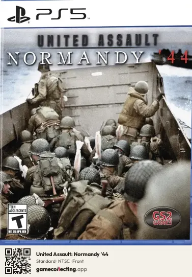 United Assault: Normandy '44 PlayStation 5, NTSC box front