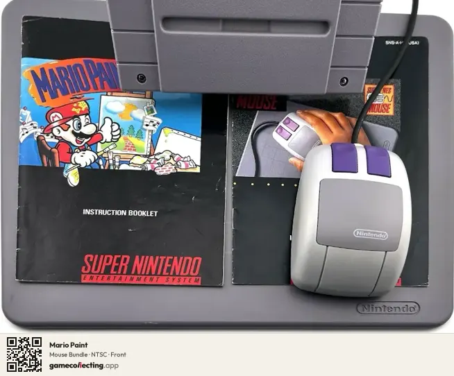 Mario Paint Super Nintendo Entertainment System, NTSC box front