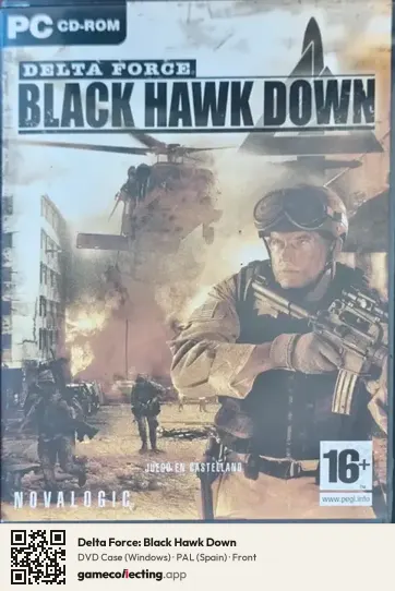 Delta Force: Black Hawk Down Computer, Spain box front