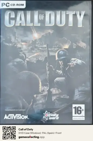 Call of Duty Computer, Spain box front