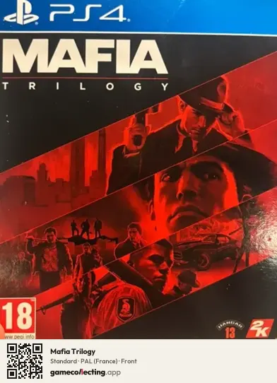 Mafia Trilogy PlayStation 4, France box front