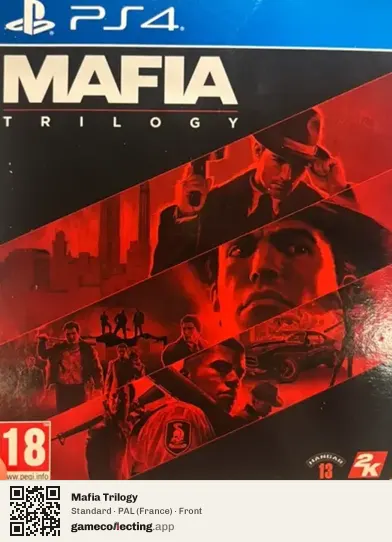 Mafia Trilogy PlayStation 4, France box front
