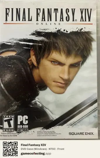 Final Fantasy XIV Computer, NTSC box front