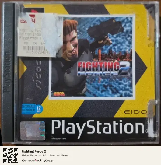 Fighting Force 2 PlayStation, France box front