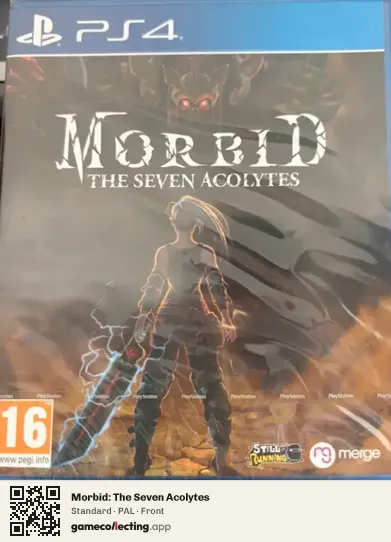 Morbid: The Seven Acolytes PlayStation 4, PAL box front