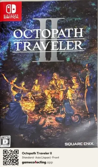 Octopath Traveler II Nintendo Switch, Asia box front