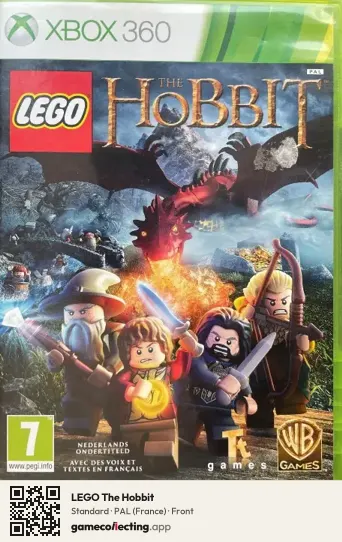LEGO The Hobbit Xbox 360, France box front