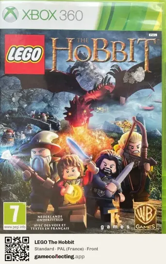 LEGO The Hobbit Xbox 360, France box front