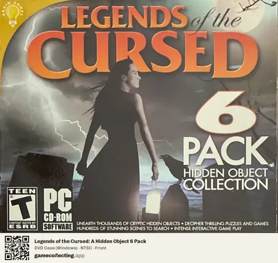 Legends of the Cursed: A Hidden Object 6 Pack Computer, NTSC box front