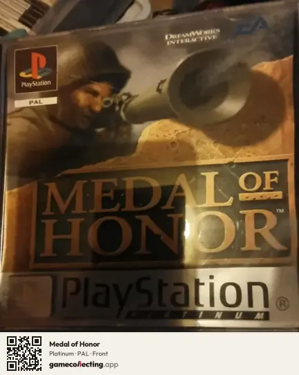 Medal of Honor PlayStation, PAL box front