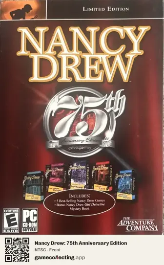 Nancy Drew: 75th Anniversary Edition Computer, NTSC box front