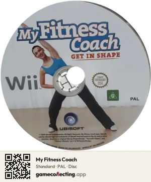 My Fitness Coach Nintendo Wii, PAL disc