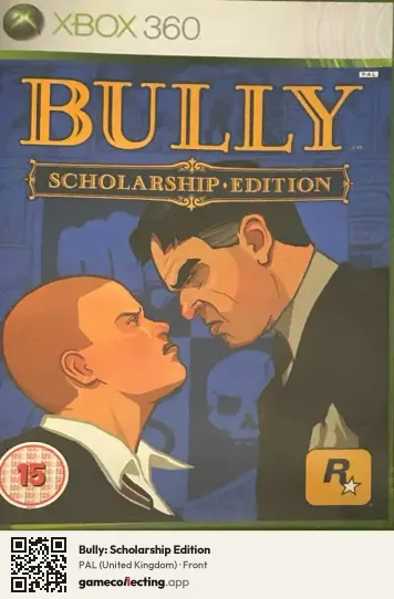 Bully: Scholarship Edition Xbox 360, United Kingdom box front
