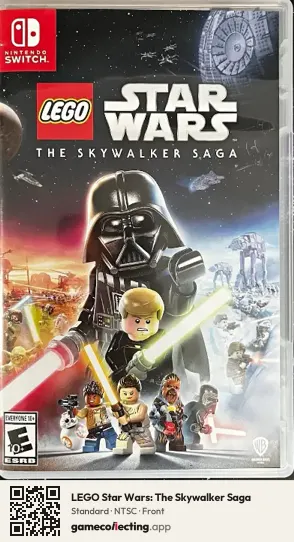 LEGO Star Wars: The Skywalker Saga Nintendo Switch, NTSC box front