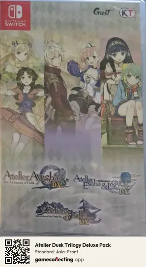 Atelier Dusk Trilogy Deluxe Pack Nintendo Switch, Asia box front