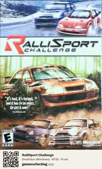 RalliSport Challenge Computer, NTSC box front
