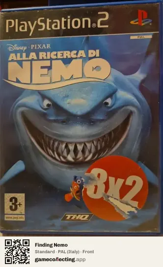 Finding Nemo PlayStation 2, Italy box front