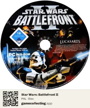 Star Wars: Battlefront II Computer, PAL disc