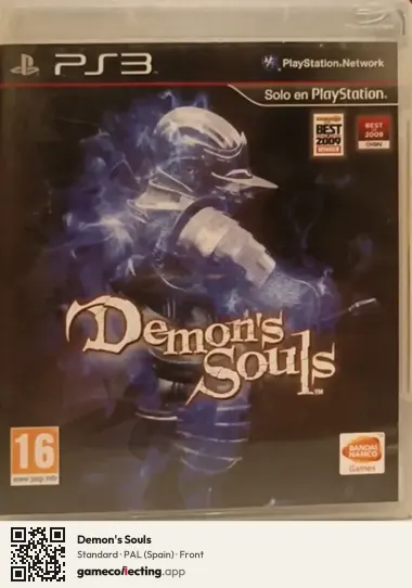 Demon's Souls PlayStation 3, Spain box front