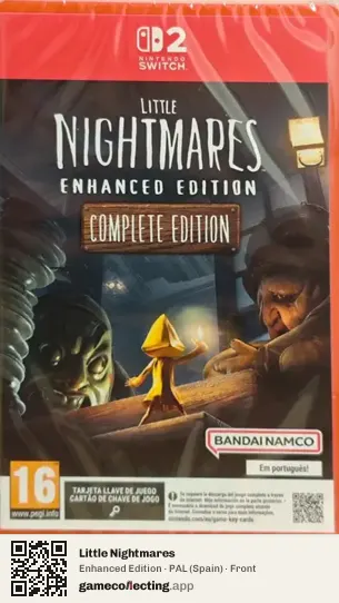 Little Nightmares Nintendo Switch 2, Spain box front