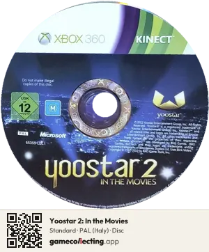 Yoostar 2: In the Movies Xbox 360, PAL disc