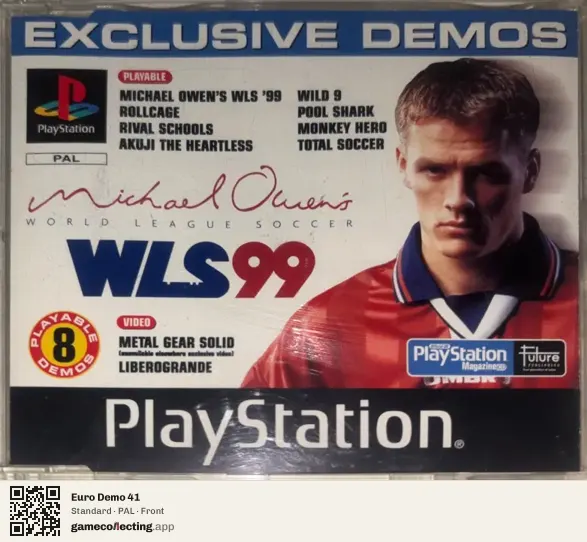 Euro Demo 41 PlayStation, PAL box front