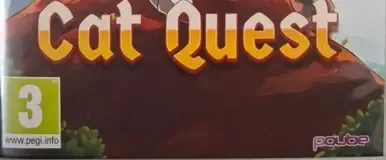 Cat Quest, the PEGI square on its front