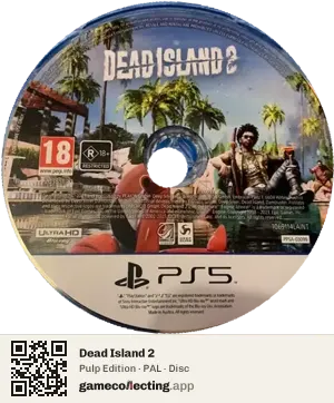 Dead Island 2 PlayStation 5, PAL disc