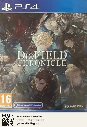 The DioField Chronicle PlayStation 4, France box front