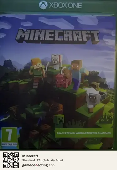Minecraft Xbox One, Poland box front