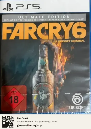 Far Cry 6 PlayStation 5, Germany box front