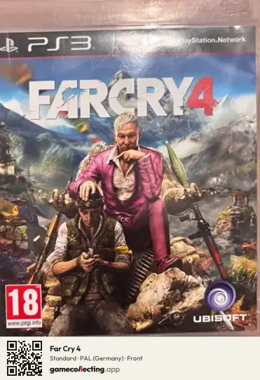 Far Cry 4 PlayStation 3, Germany box front
