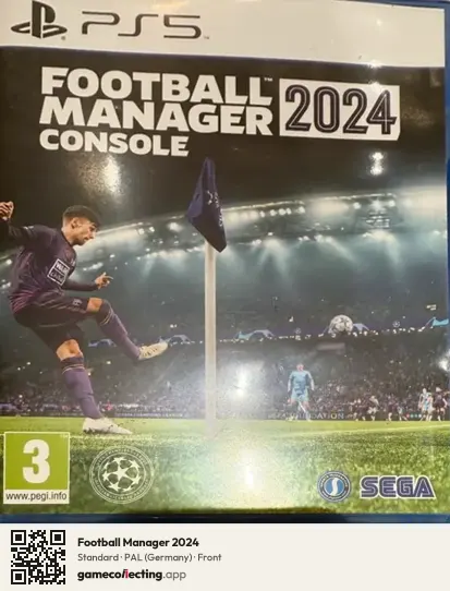 Football Manager 2024 PlayStation 5, Germany box front