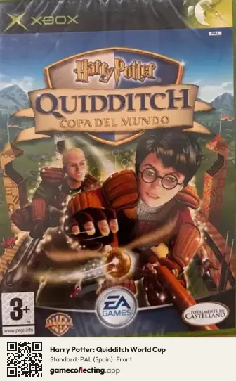 Harry Potter: Quidditch World Cup Xbox, Spain box front