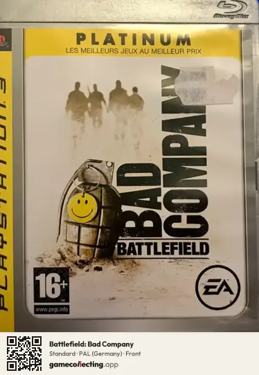 Battlefield: Bad Company PlayStation 3, Germany box front