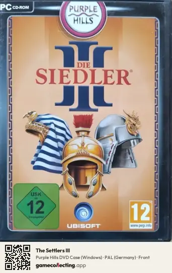 The Settlers III Computer, Germany box front