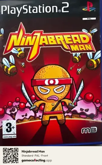 Ninjabread Man PlayStation 2, PAL box front